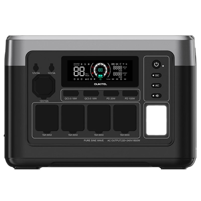Oukitel P1500E Portable Power Station1800W1536Wh (EUUK)